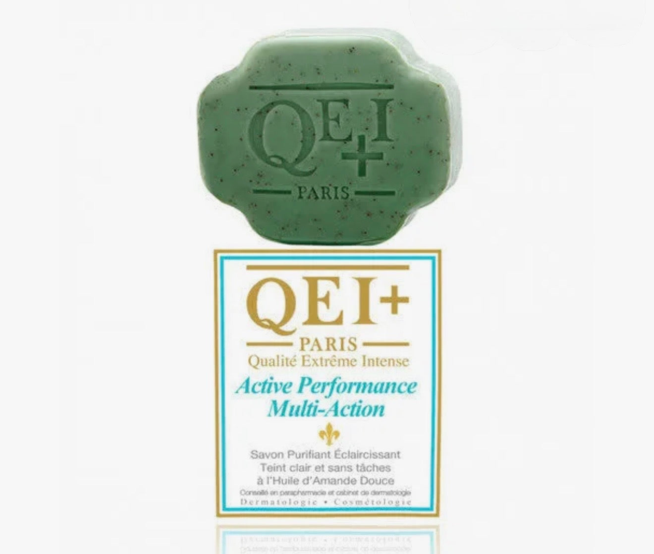 QEI+ Paris Active Performance Multi-Action Purifying Soap with Sweet Almond Oil