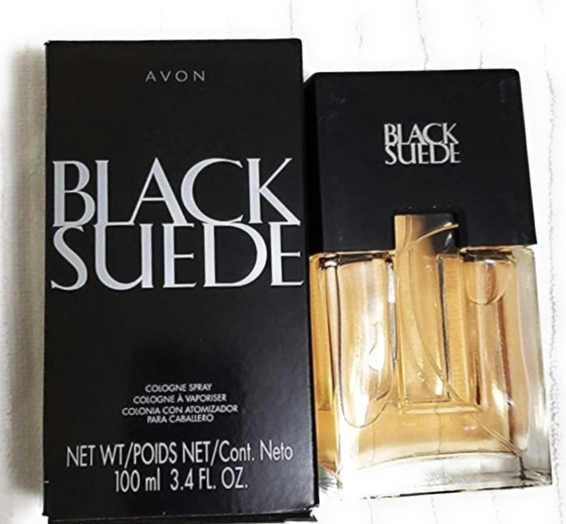 Black Suede Men Eau De Cologne
