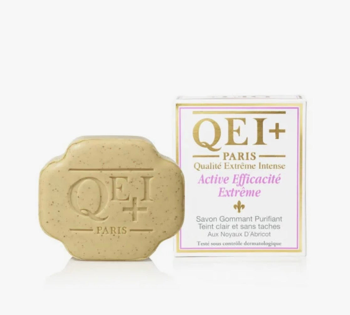 QEI+ Paris Active Efficacité Extrême Exfoliating Purifying Soap with Apricot Kernels