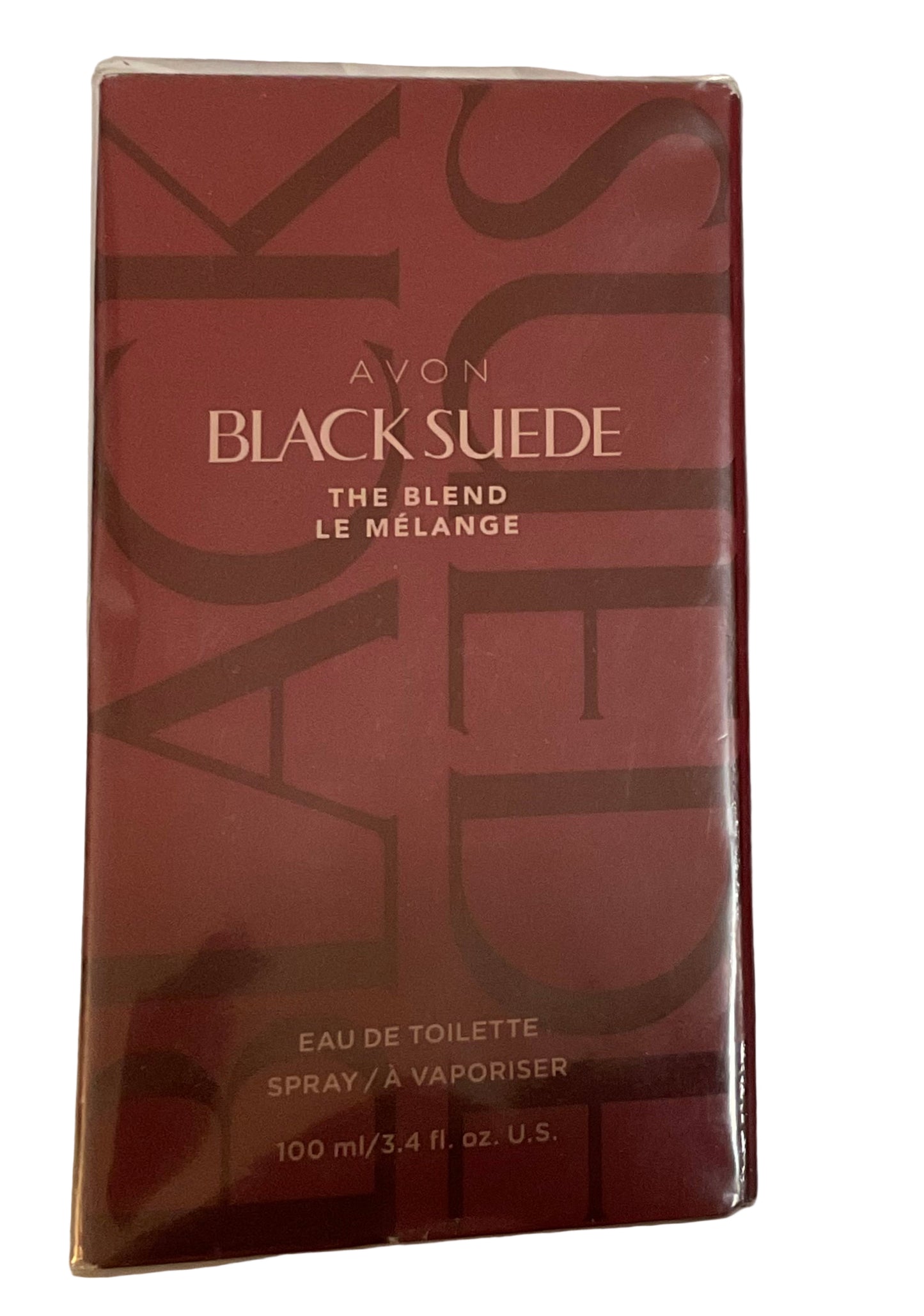 New Black Suede Men The Classic Blend Eau De Toilette 3.4 fl oz